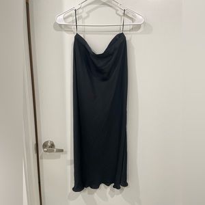 FREE PEOPLE🥀 black midi skirt 🥀